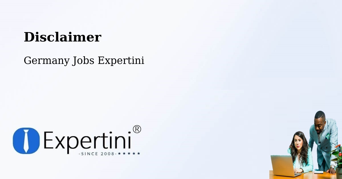 Disclaimer – Nübbel - Germany Jobs Expertini
